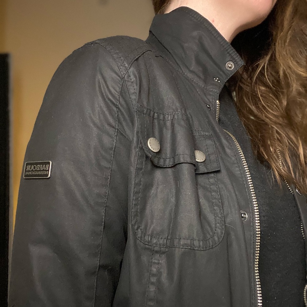 Barbour Utility Jacket in Black